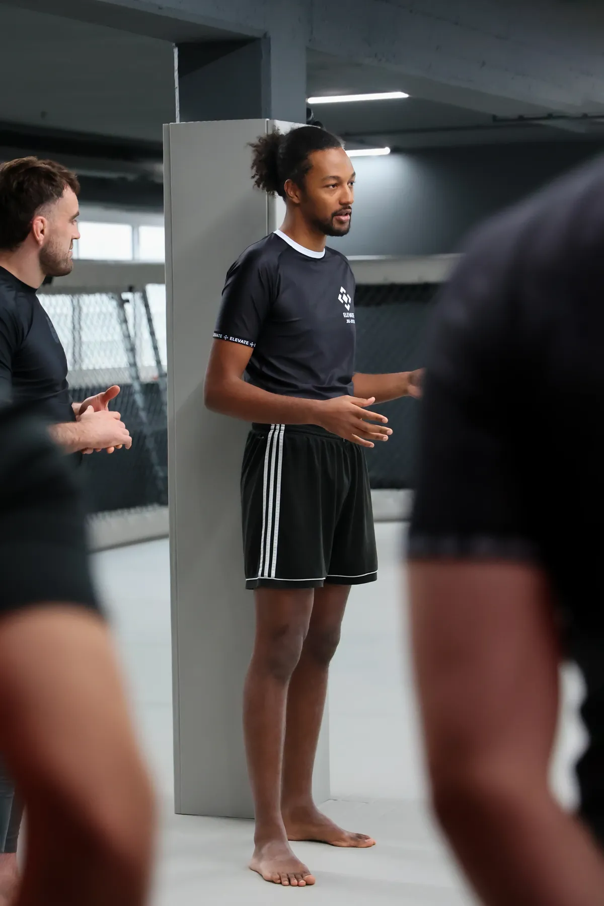 On-Location Business Fotoshooting in München: Coaching-Situation bei Elevate Jiu Jitsu