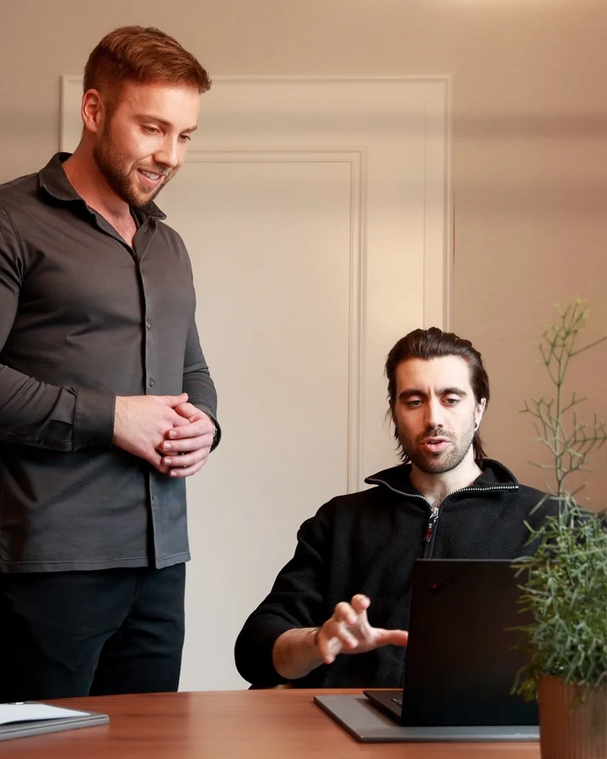 Teamfoto von Auftauchen Webdesign München